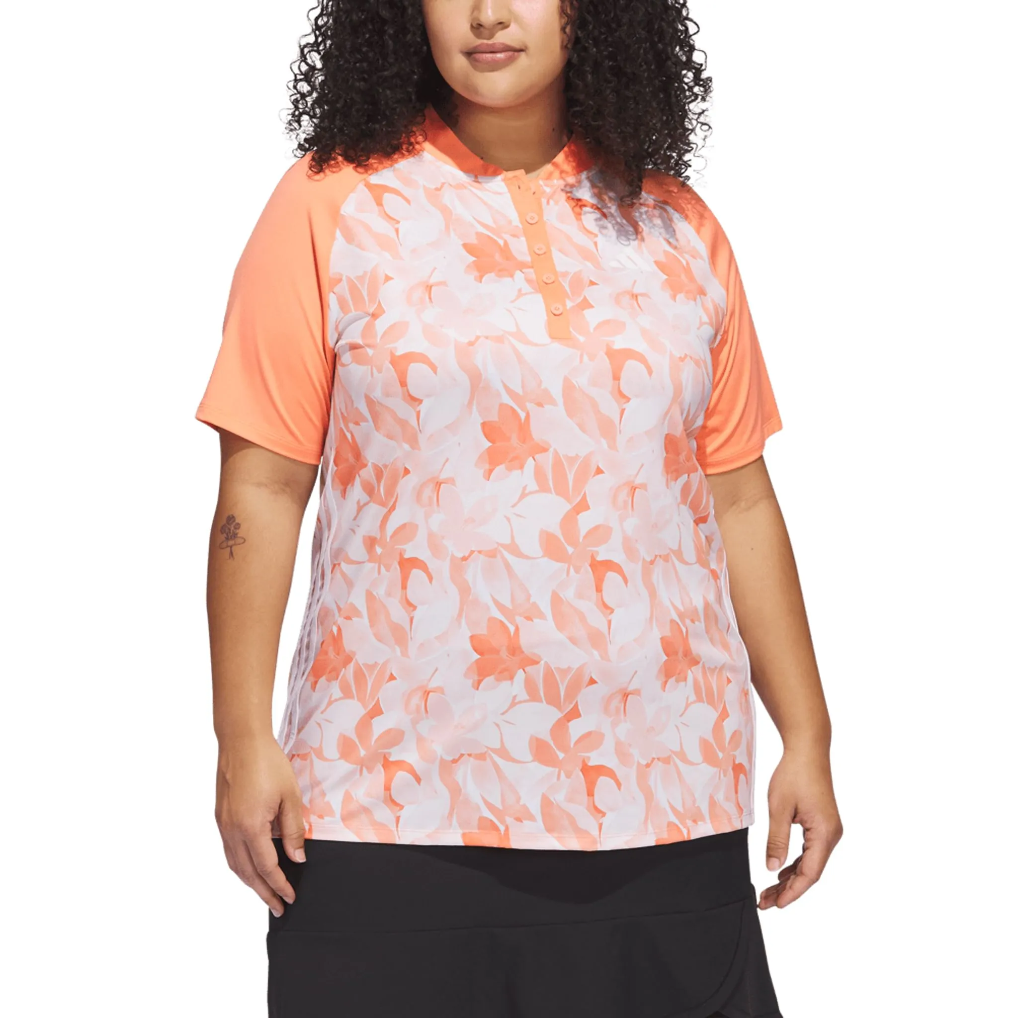 Adidas Floral Poloshirt Damen