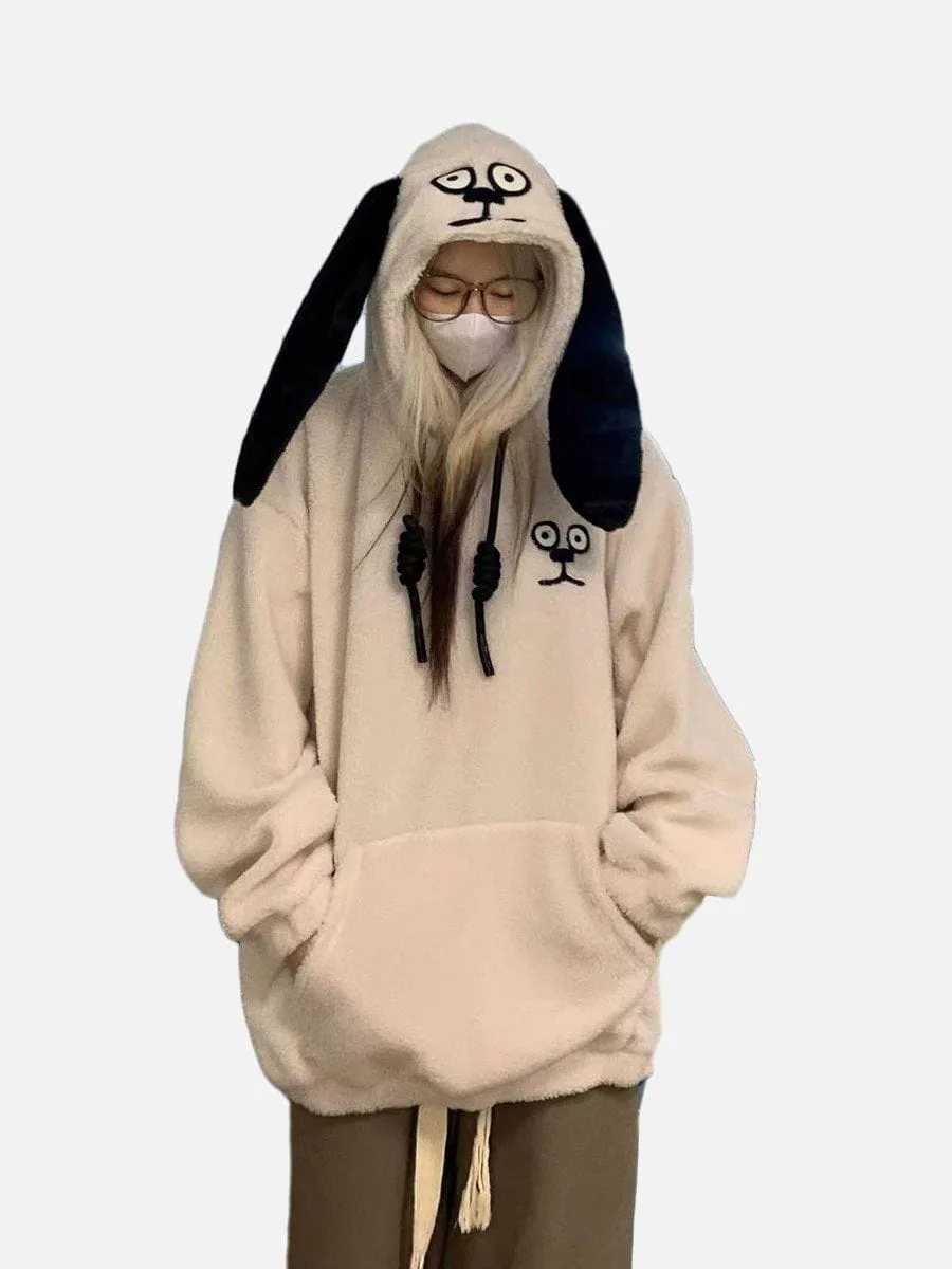 AlanBalen® - Cute Dog Ear Hoodie