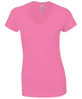 Azalea - Softstyle™ women's v-neck t-shirt