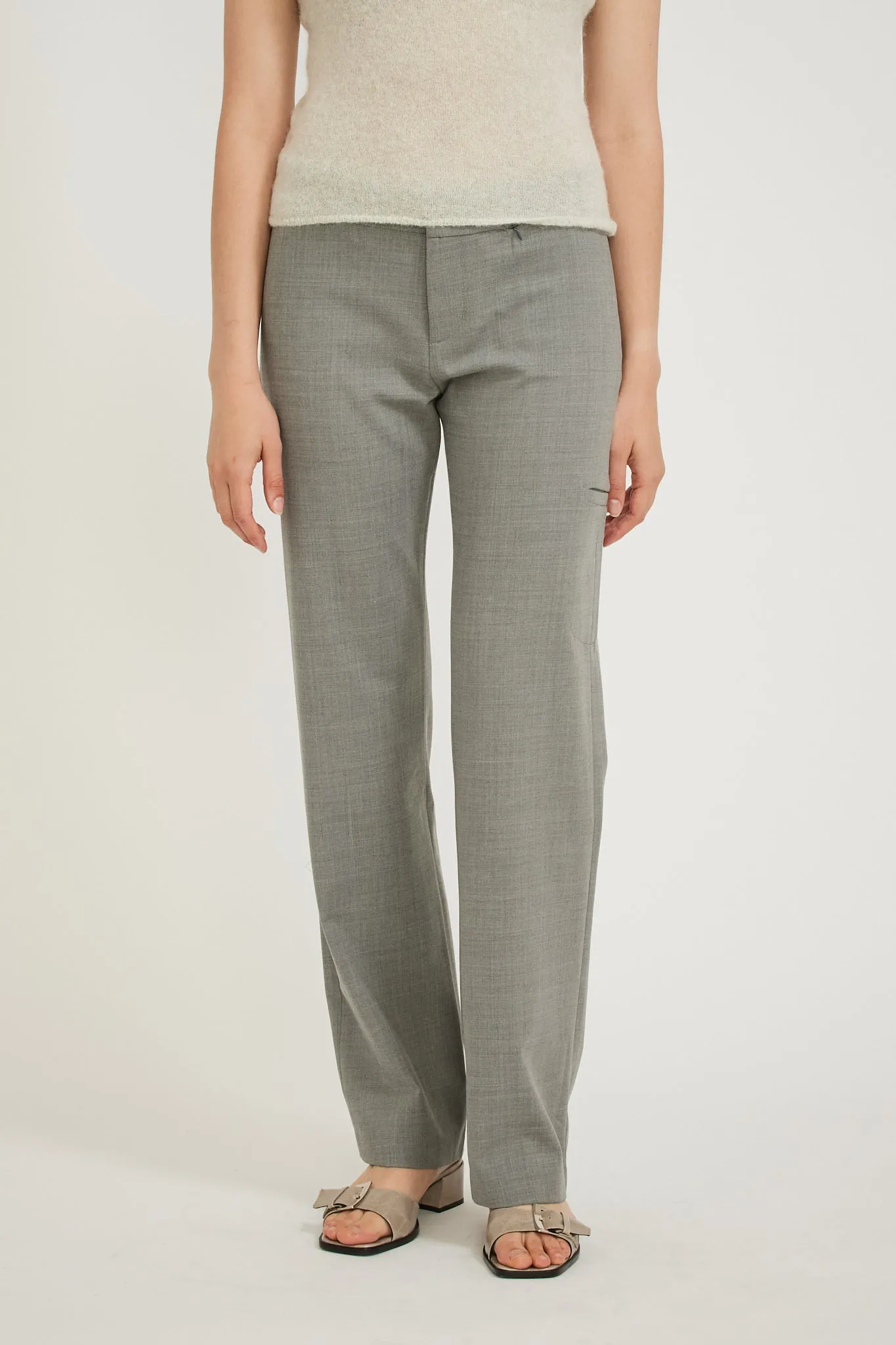 Baozi Pant Mid Grey