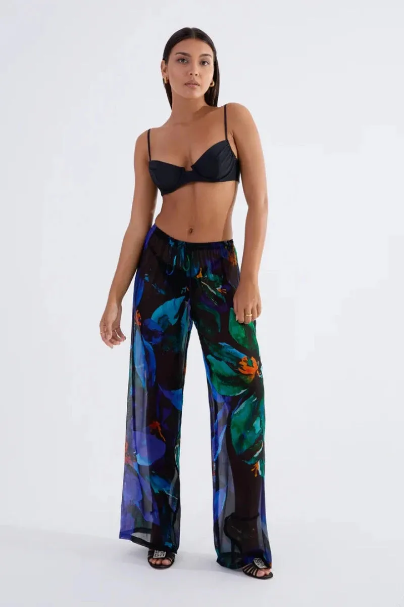 BELLEZA PANT - INDIGO BLOOM