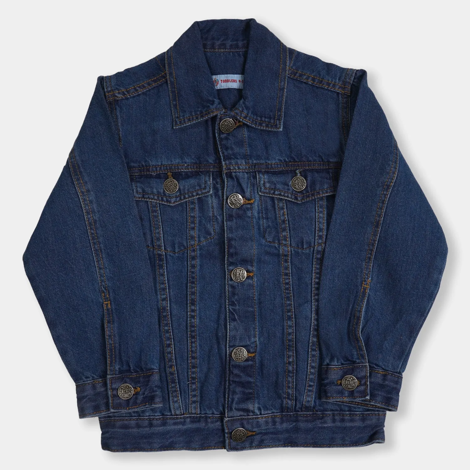 Boys Denim Jacket Basic W22- Mid Blue