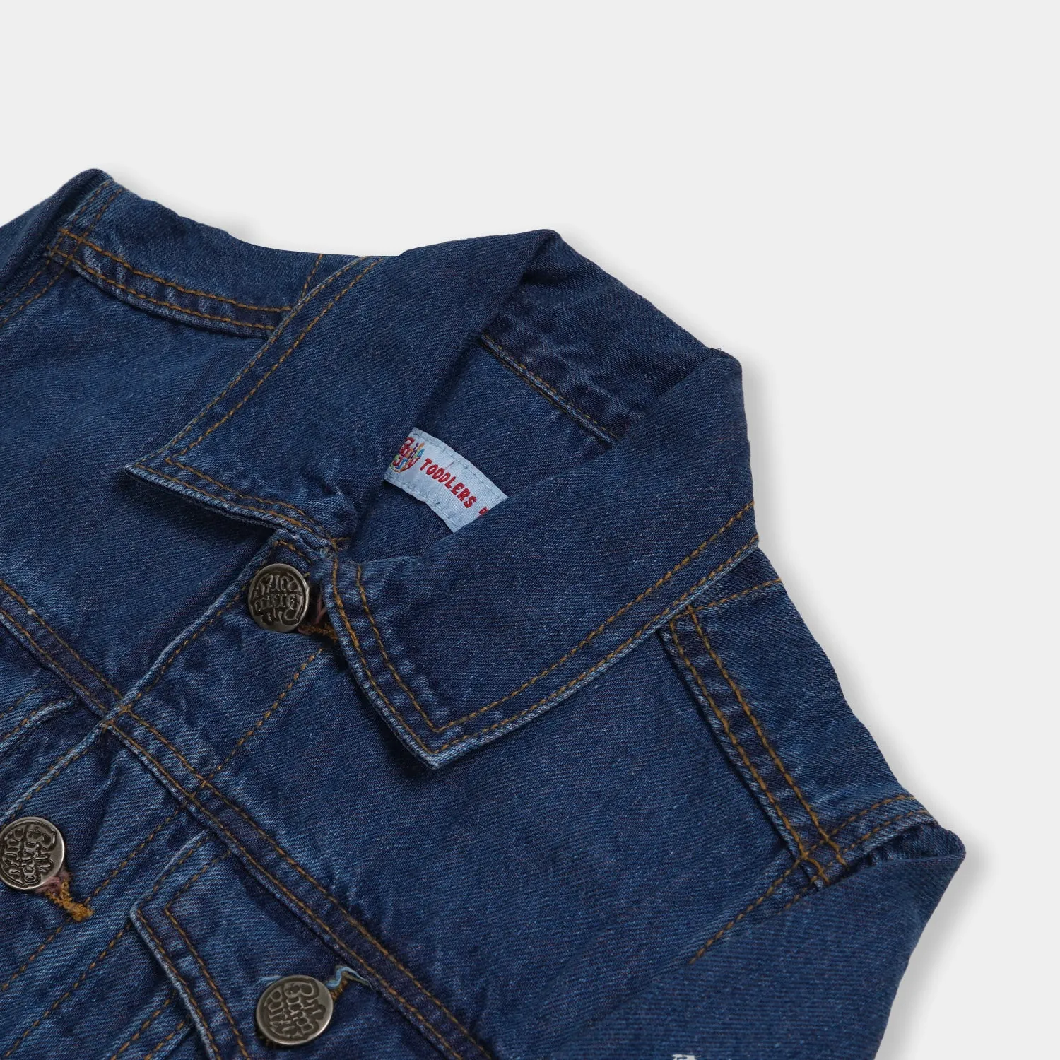 Boys Denim Jacket Basic W22- Mid Blue