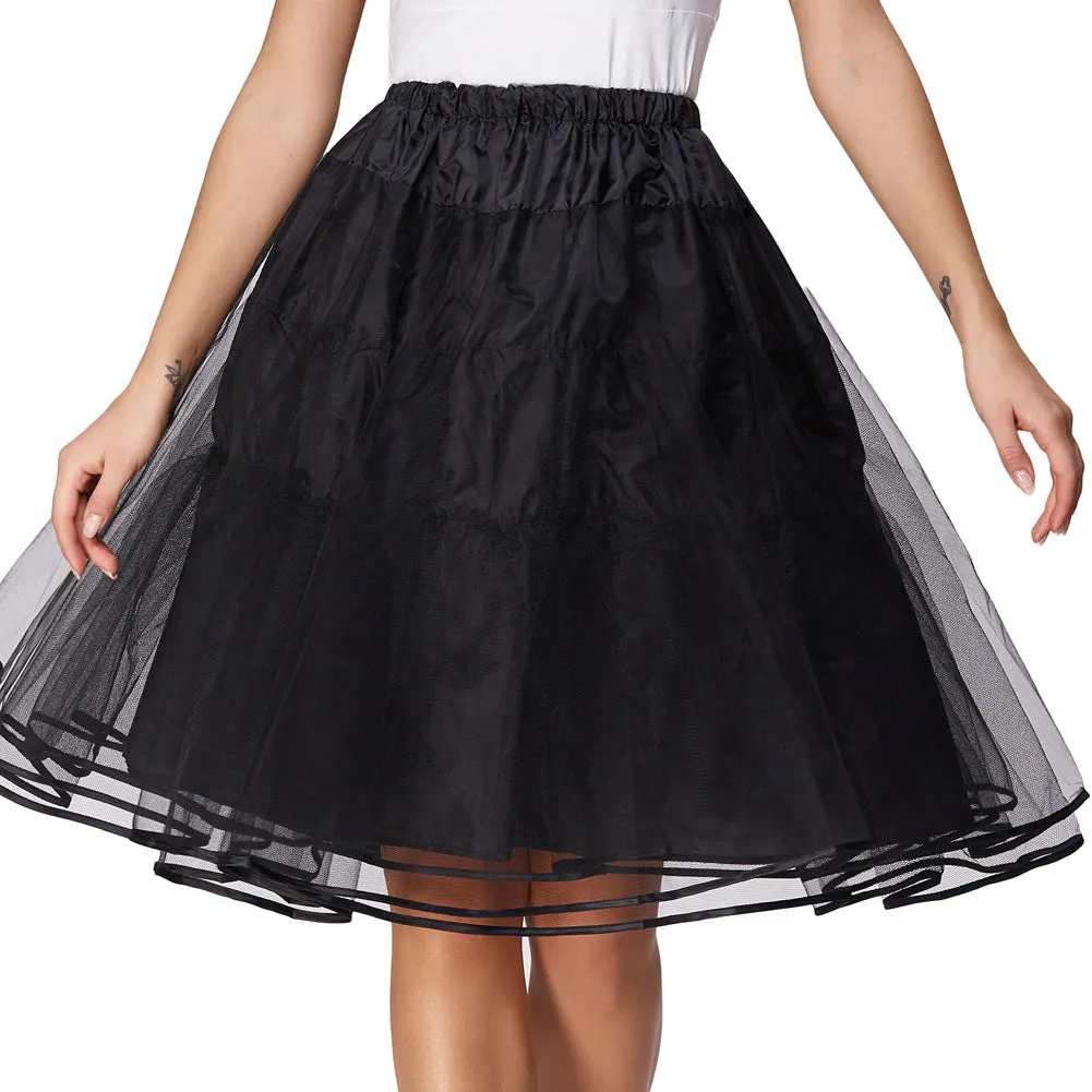 Bundle Deal Vintage Women's 50s Rockabilly Tutu Skirt Petticoat 3 Layers