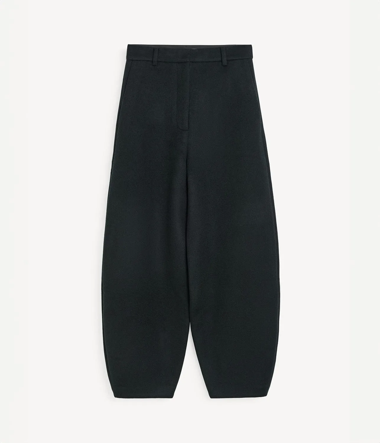 CARLIEN WOOL PANTS- BLACK