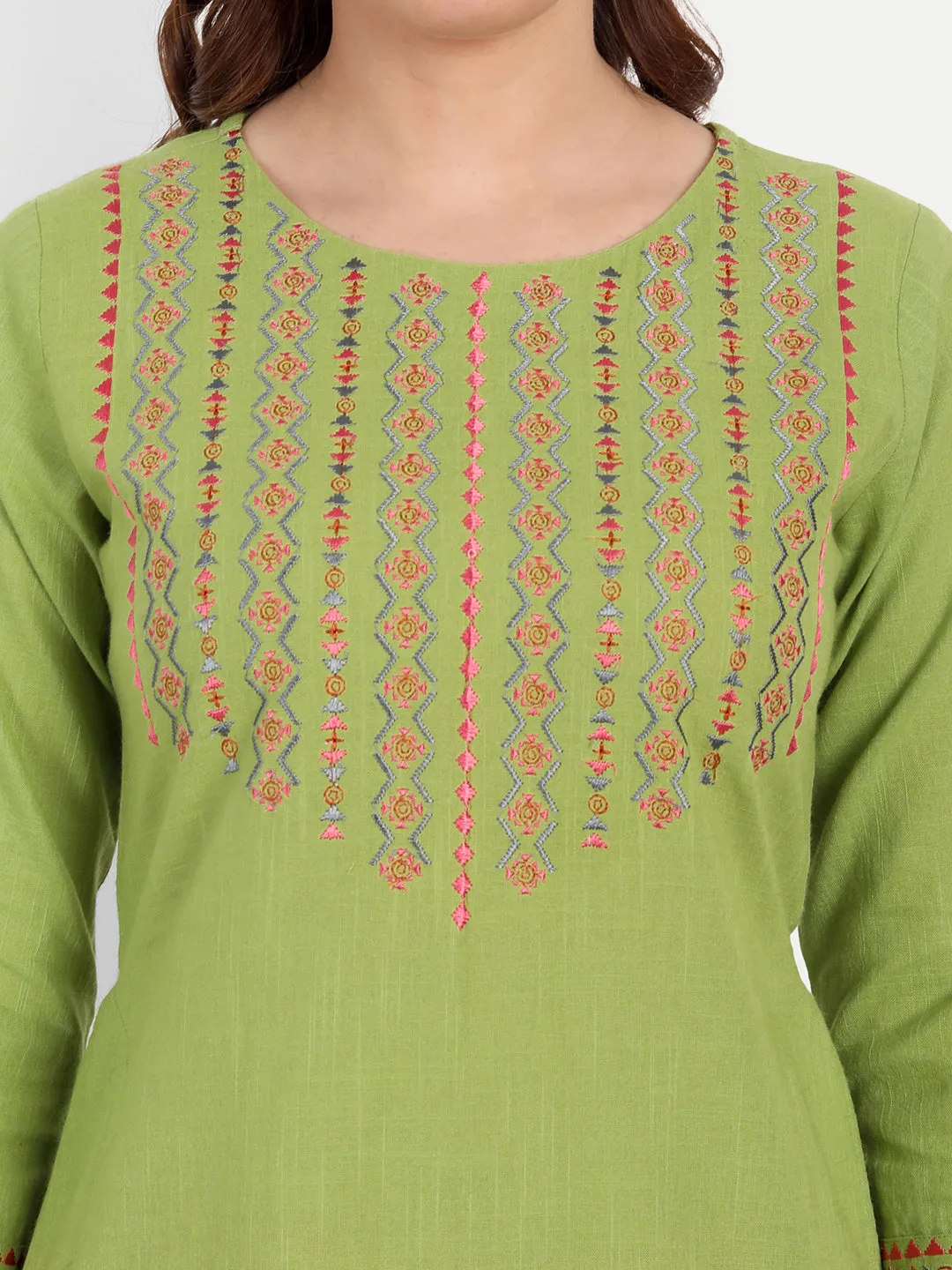 CASUAL WEAR EMBROIDERED KURTI