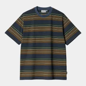 COBY STRIPED DESIGN RELAXED FIT S/S T-SHIRT