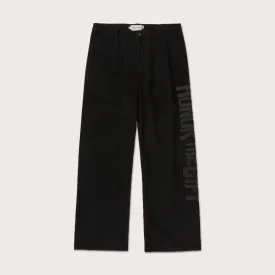 Corduroy Trouser Pant - Black