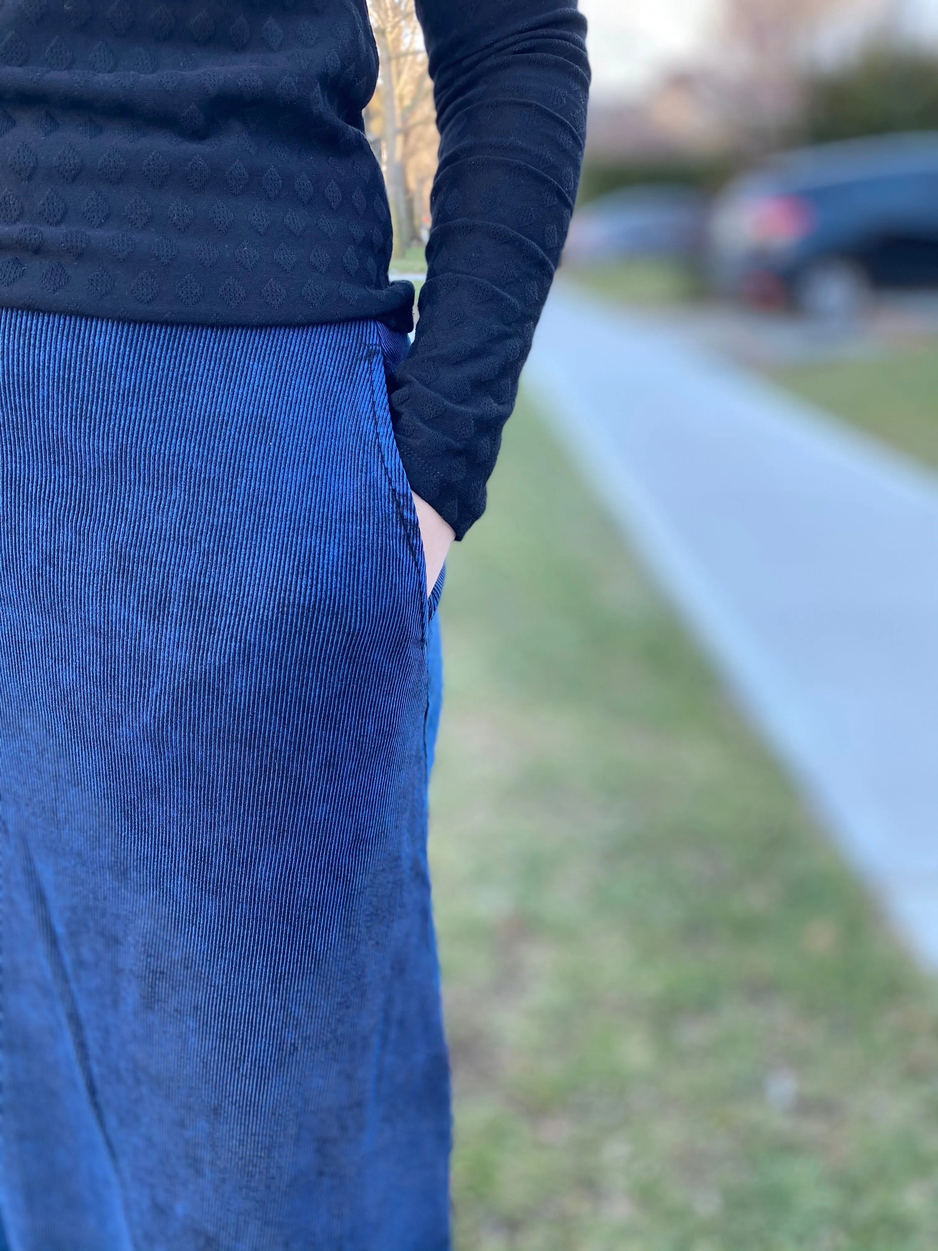 Denim Maxi with Pockets