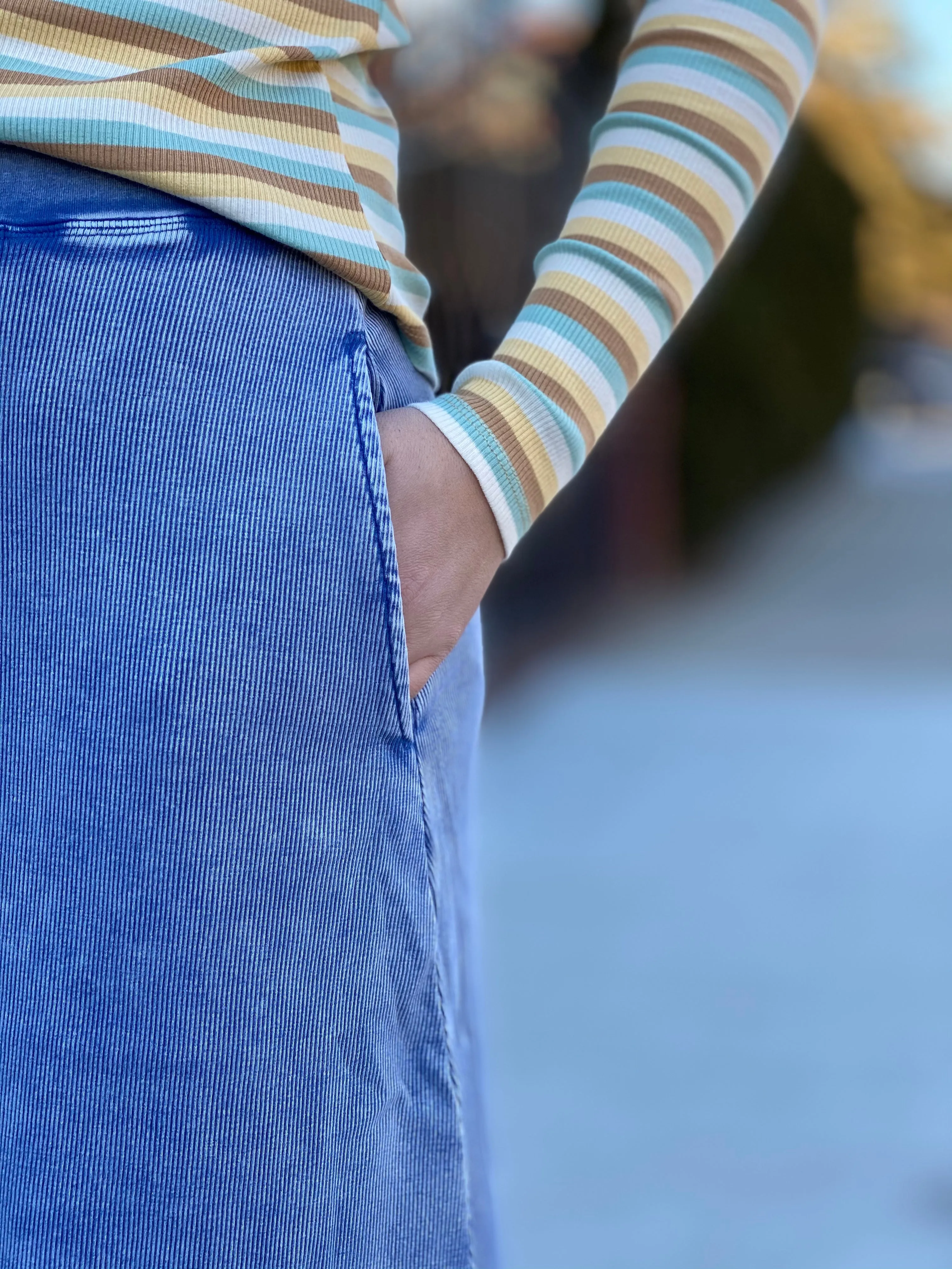 Denim Maxi with Pockets