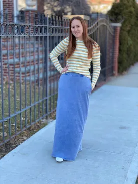 Denim Maxi with Pockets