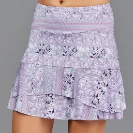 Djali Two Tier 16.5" Skort (print)