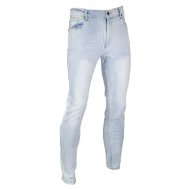 EVL Slim Fit Jeans w/Stretch in Lt Blue Wash