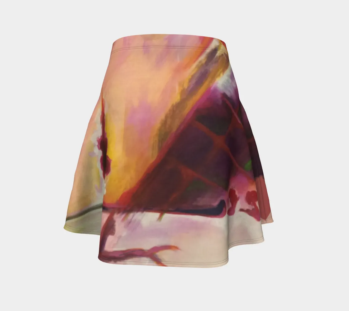 Flair skirt - abstract ‘My Planet’