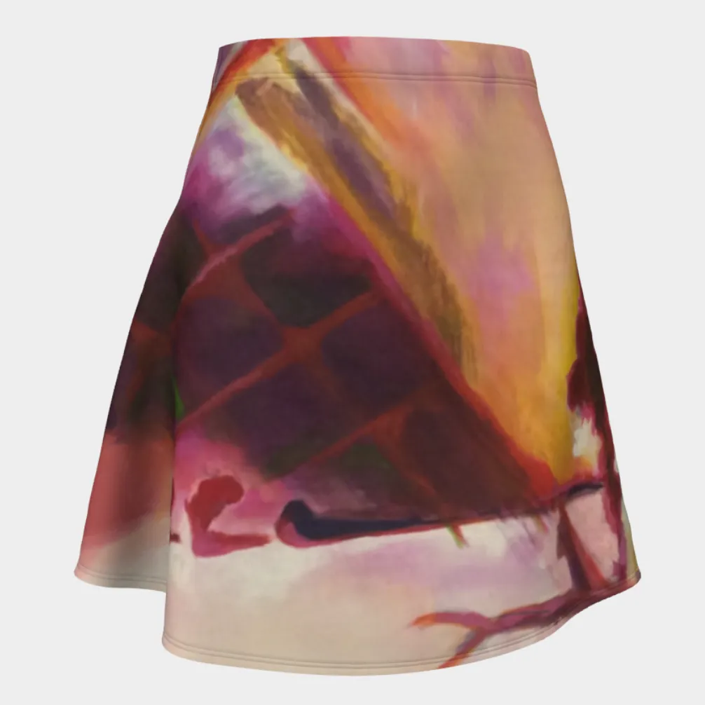 Flair skirt - abstract ‘My Planet’