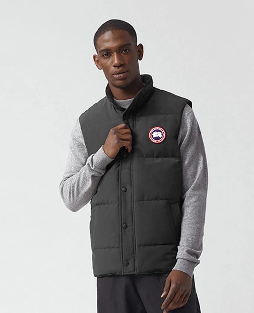 Garson Vest Graphite Mens