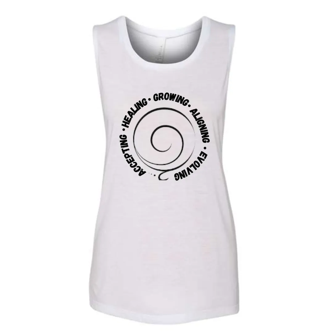 Gratitude Symbol Women's Fest Tank