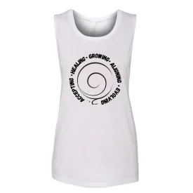 Gratitude Symbol Women's Fest Tank