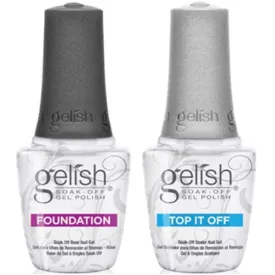 Harmony Gelish Foundation Base Coat & Top Coat