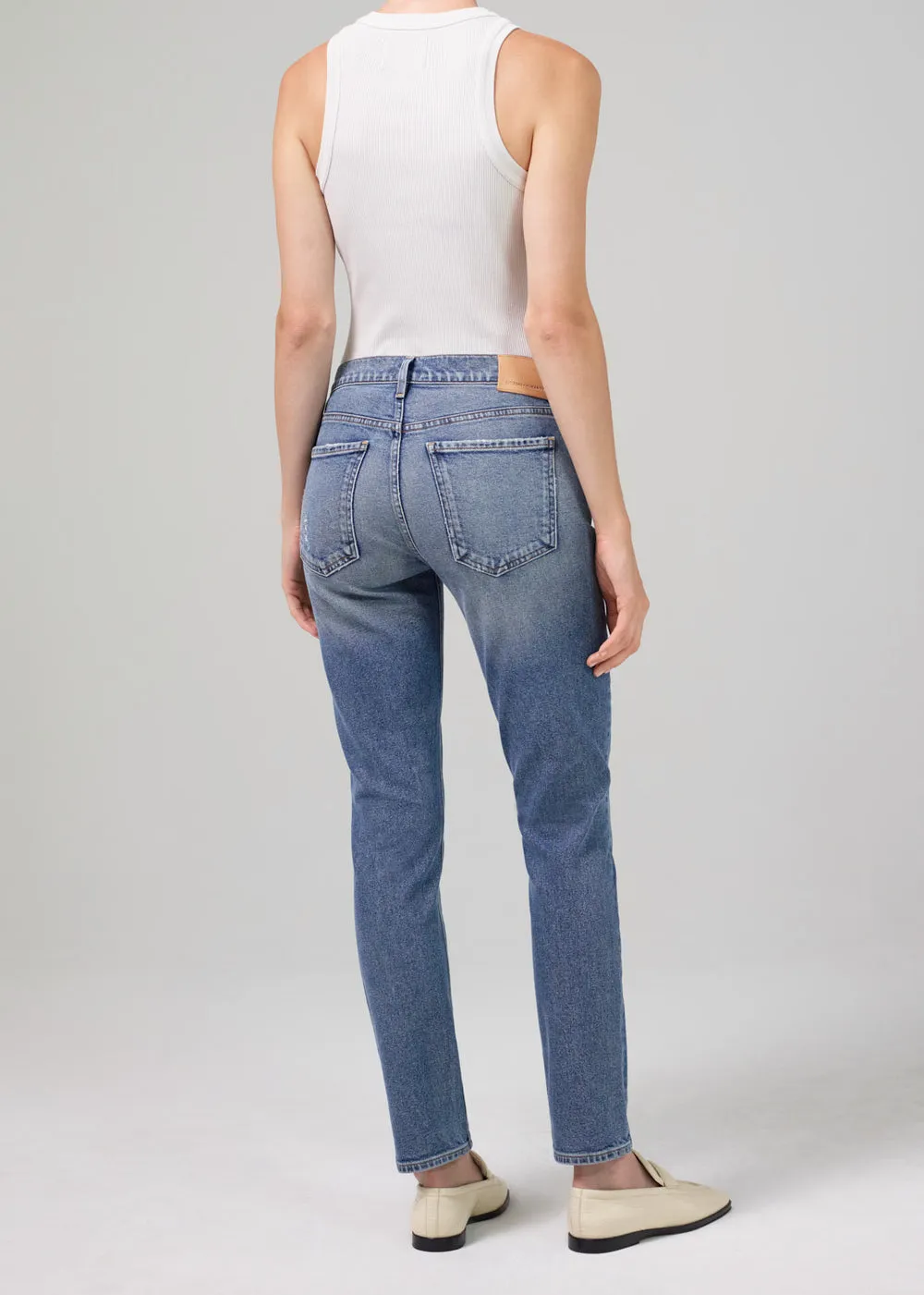 Inga Low Rise Slim - Lillet