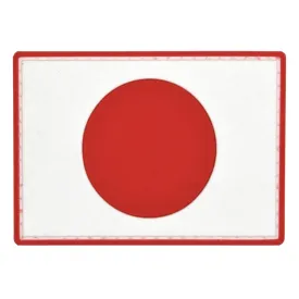 Japan Flag Patch Full Color