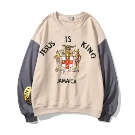 Jesus Is King Pullover Sweet Shirt