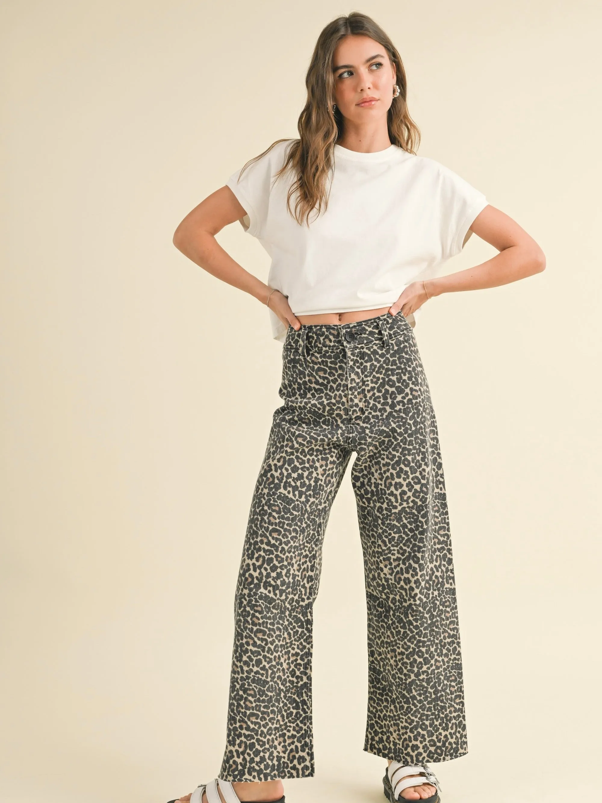 Leopard Print Pant