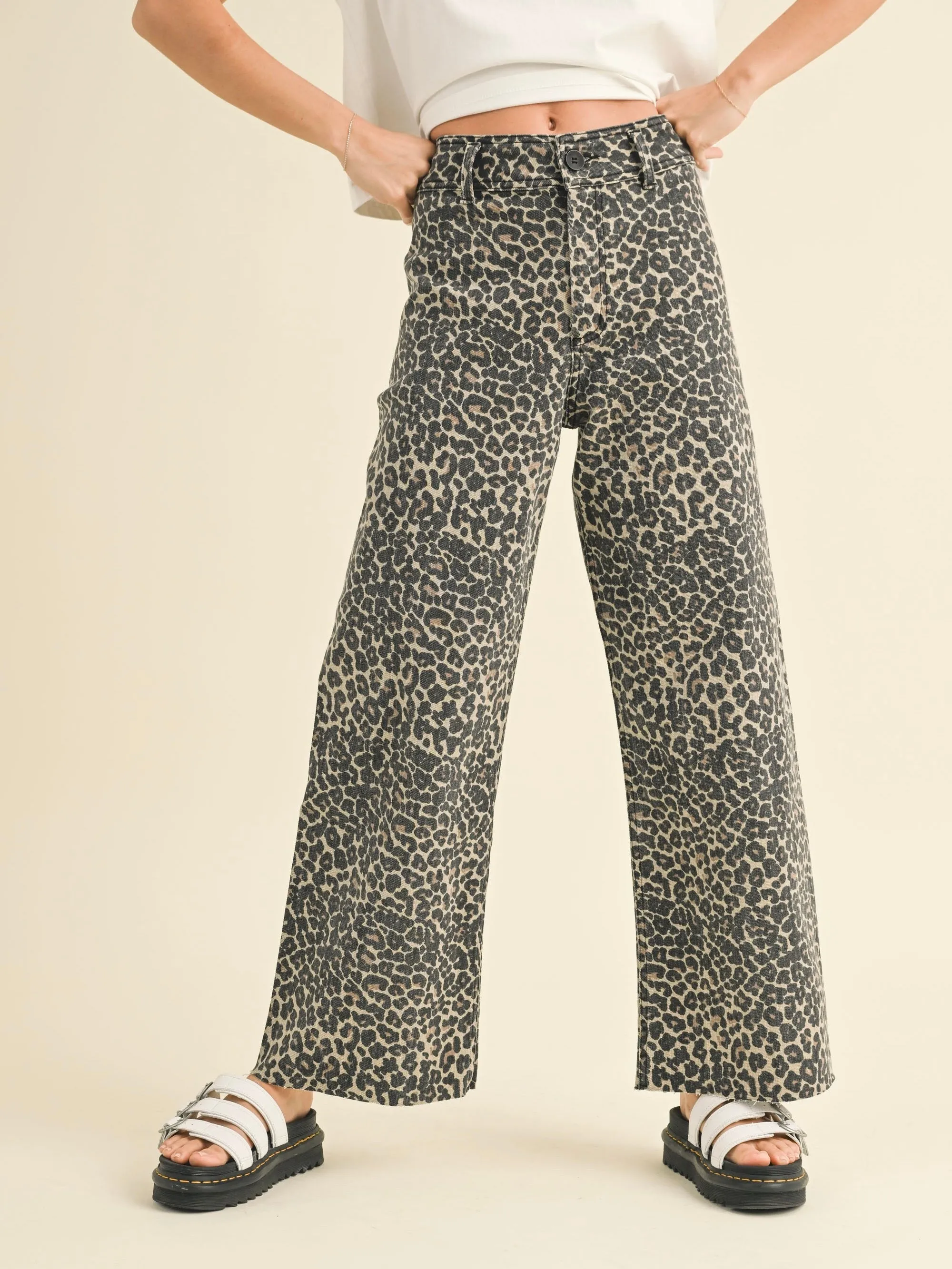 Leopard Print Pant