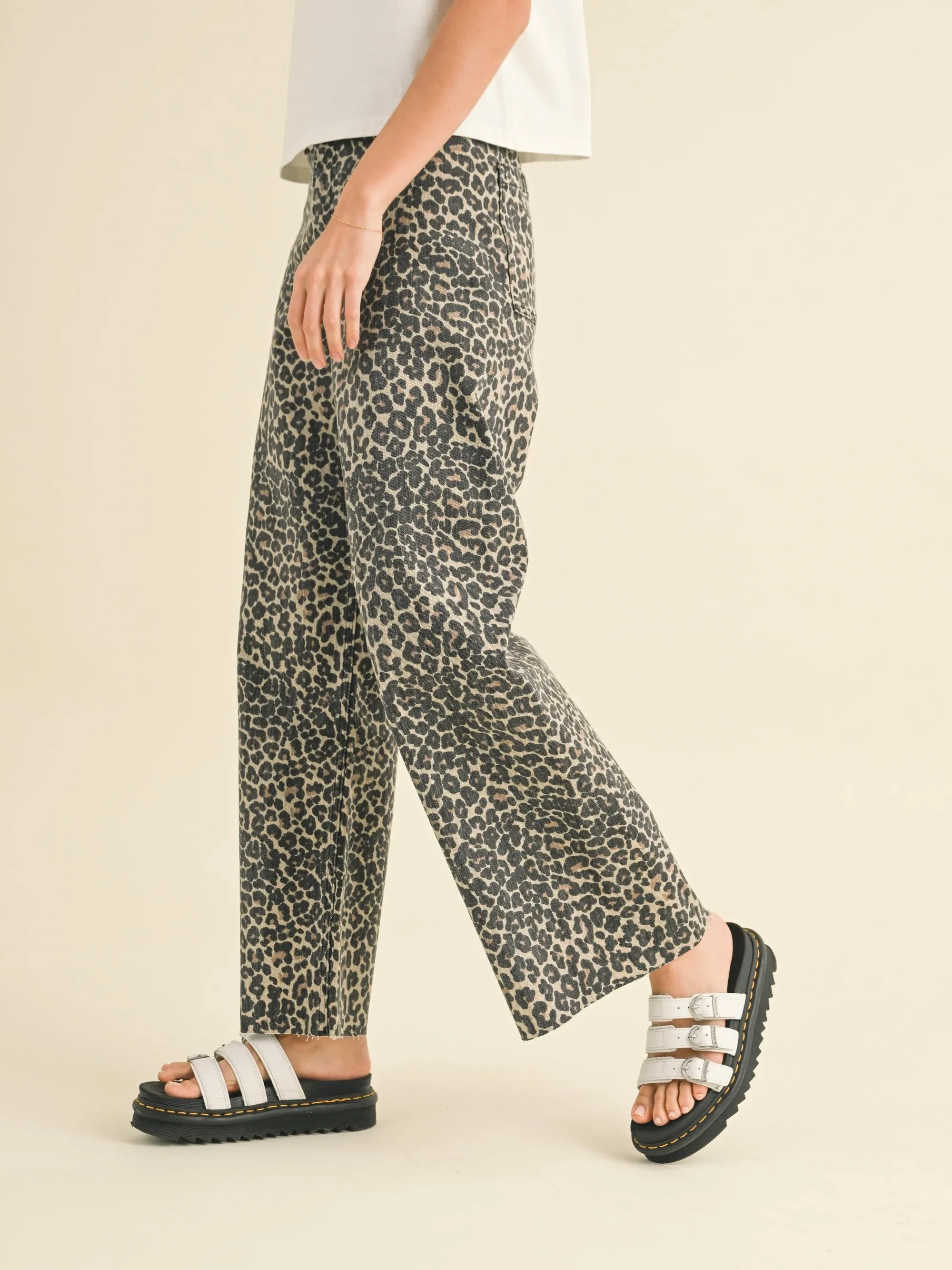 Leopard Print Pant