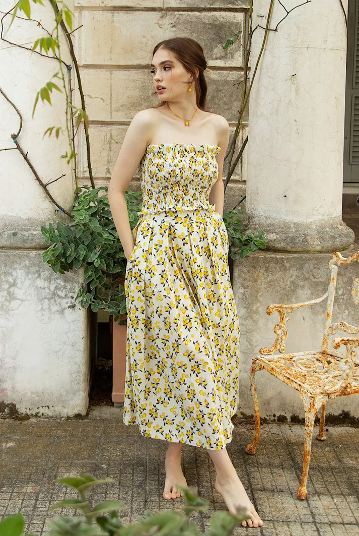 Limoncello Ruffled Skirt