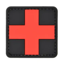 Medic Patch Square Patch Black/Red