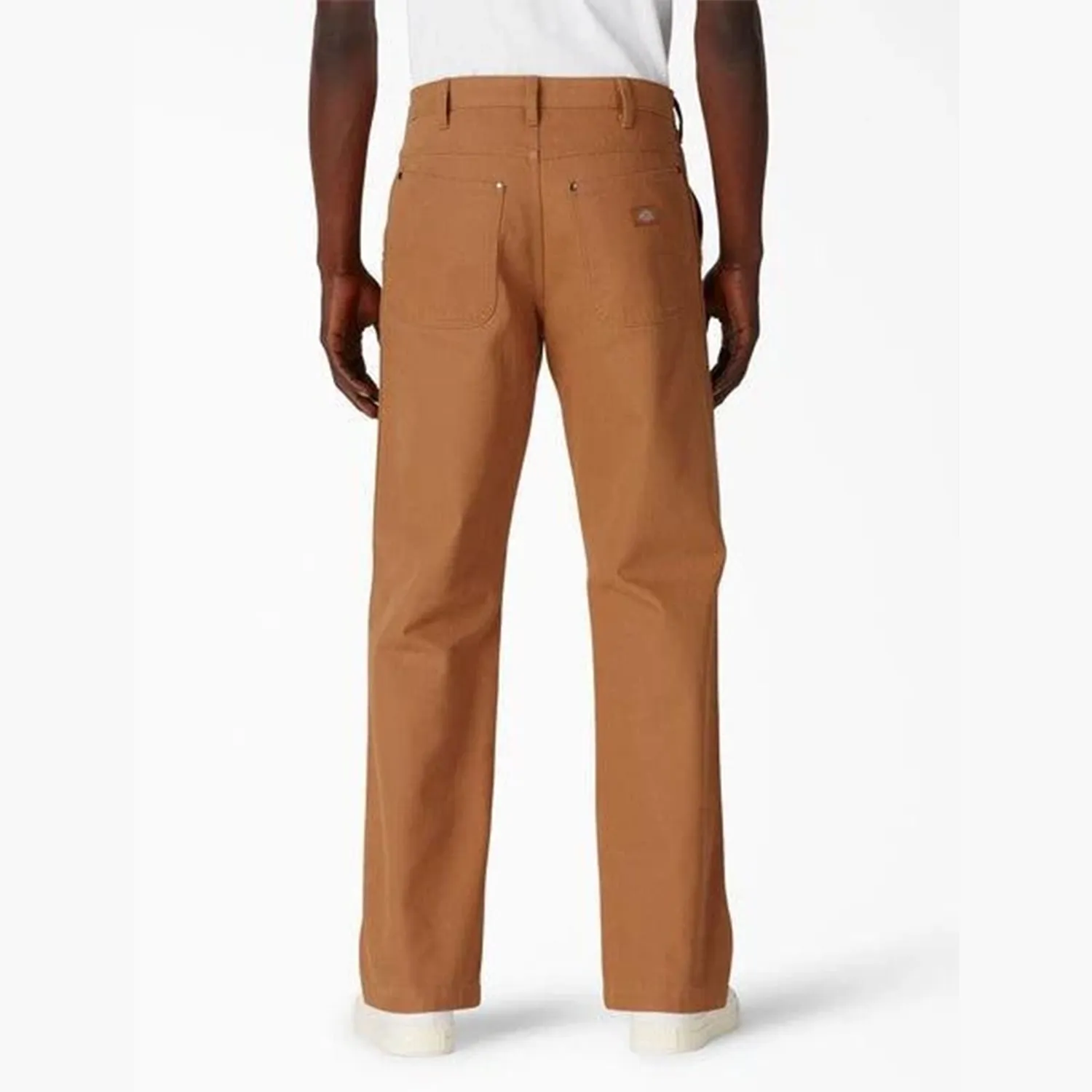 Men's Double Front Duck Pant - Stonewashed Brown Duck