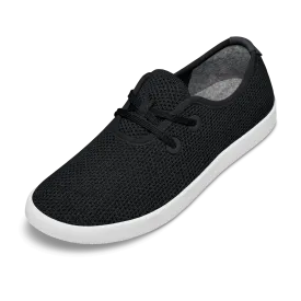 Men's Tree Skippers - Jet Black (White Sole)