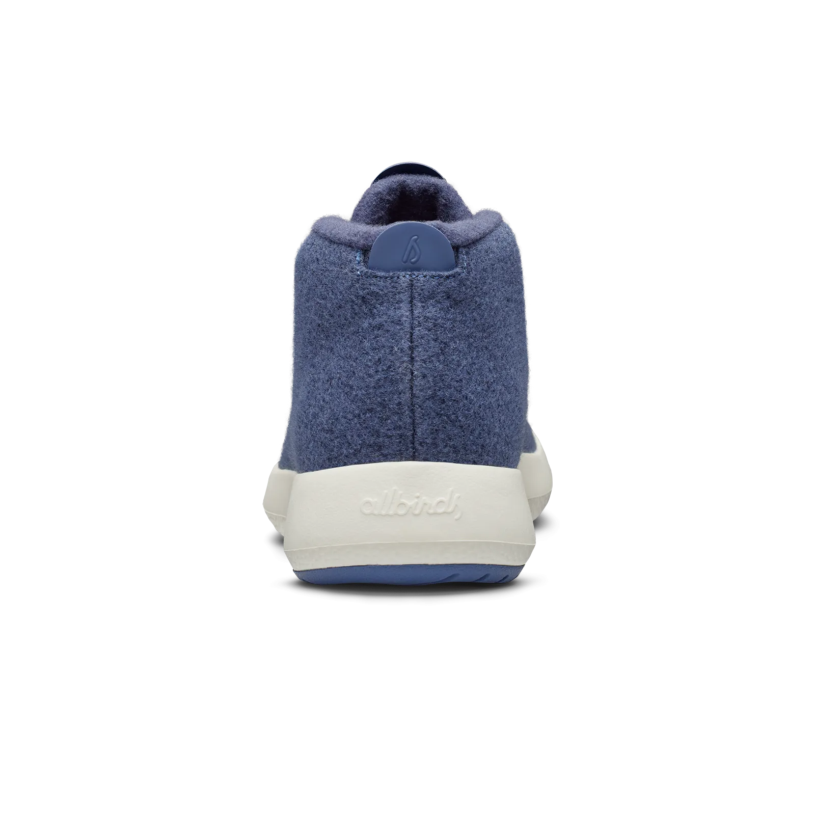 Men's Wool Runner-up Mizzles - Hazy Indigo (Natural White Sole)