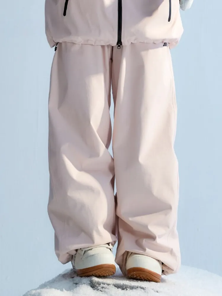 NANEND Pink 3L Winter Snow Pants - Women's