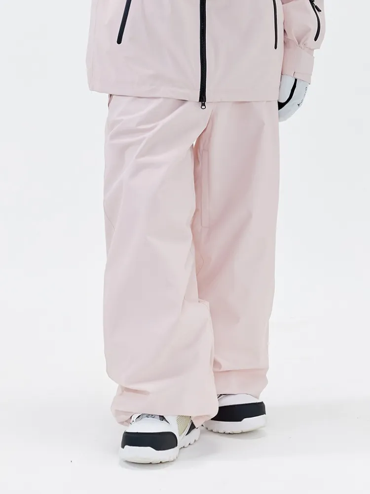 NANEND Pink 3L Winter Snow Pants - Women's