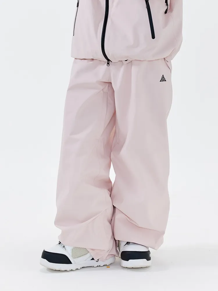 NANEND Pink 3L Winter Snow Pants - Women's