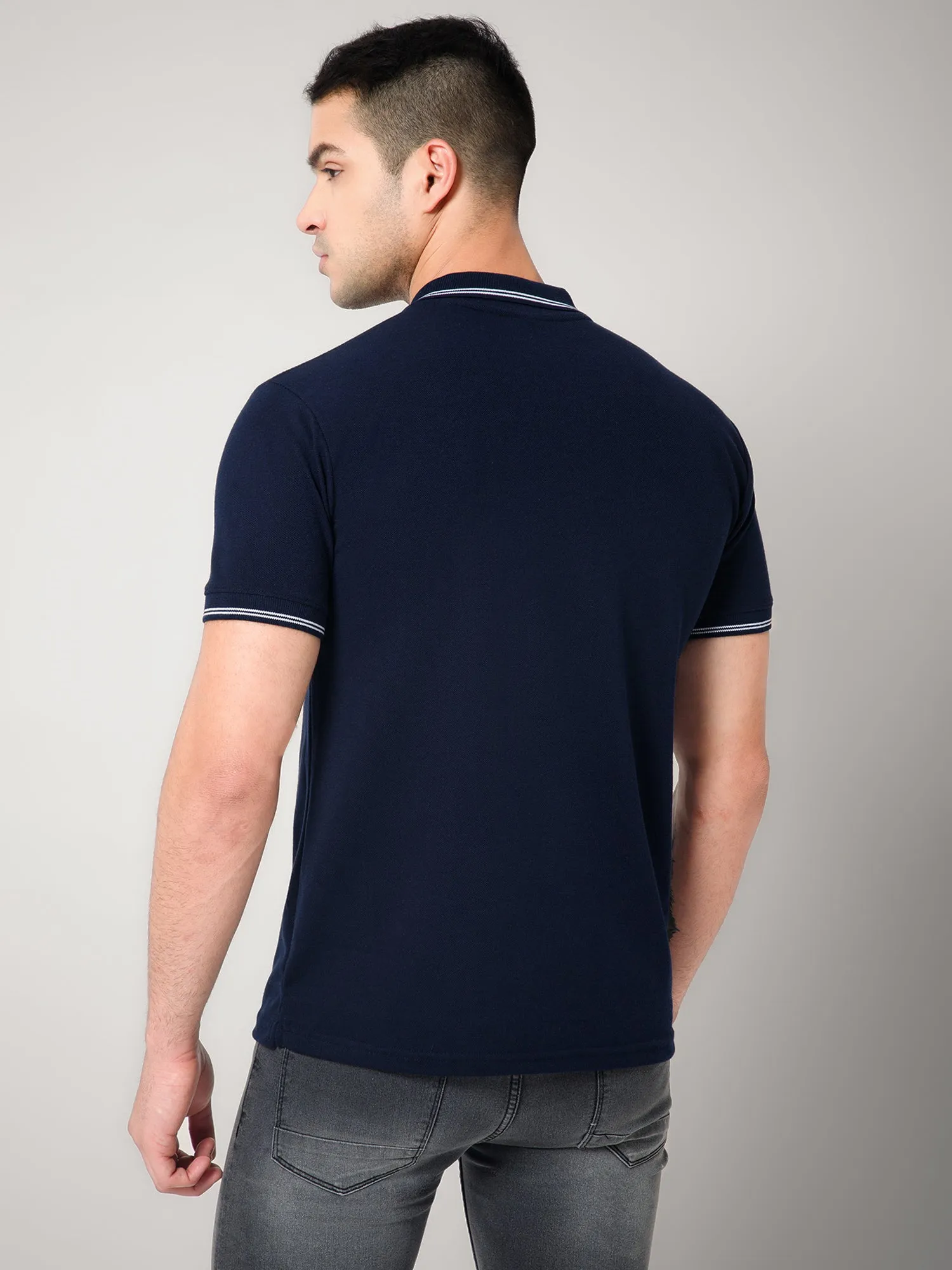 Navy Polo T-shirt