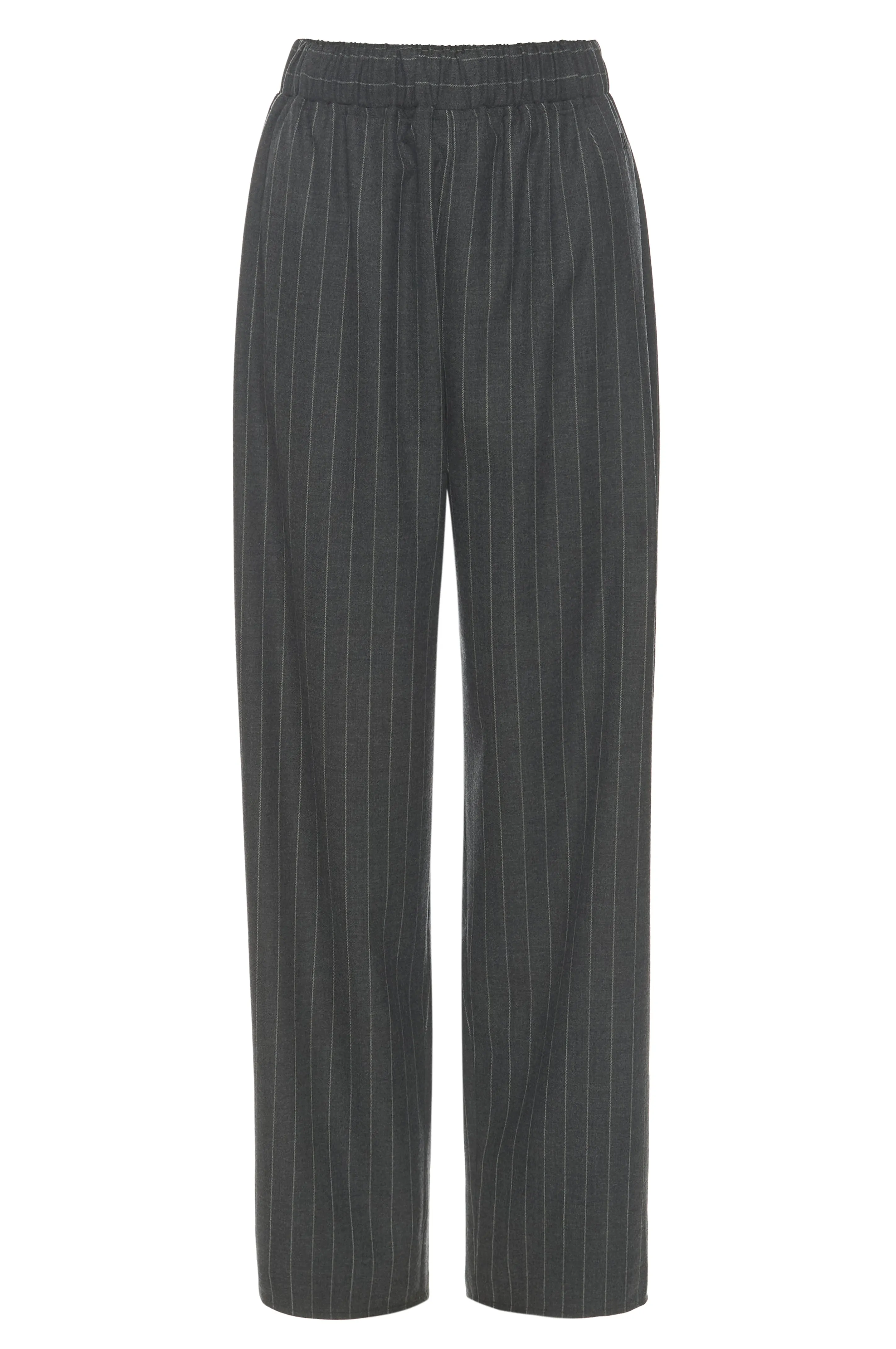 NAYA TROUSER - PINSTRIPE WOOL