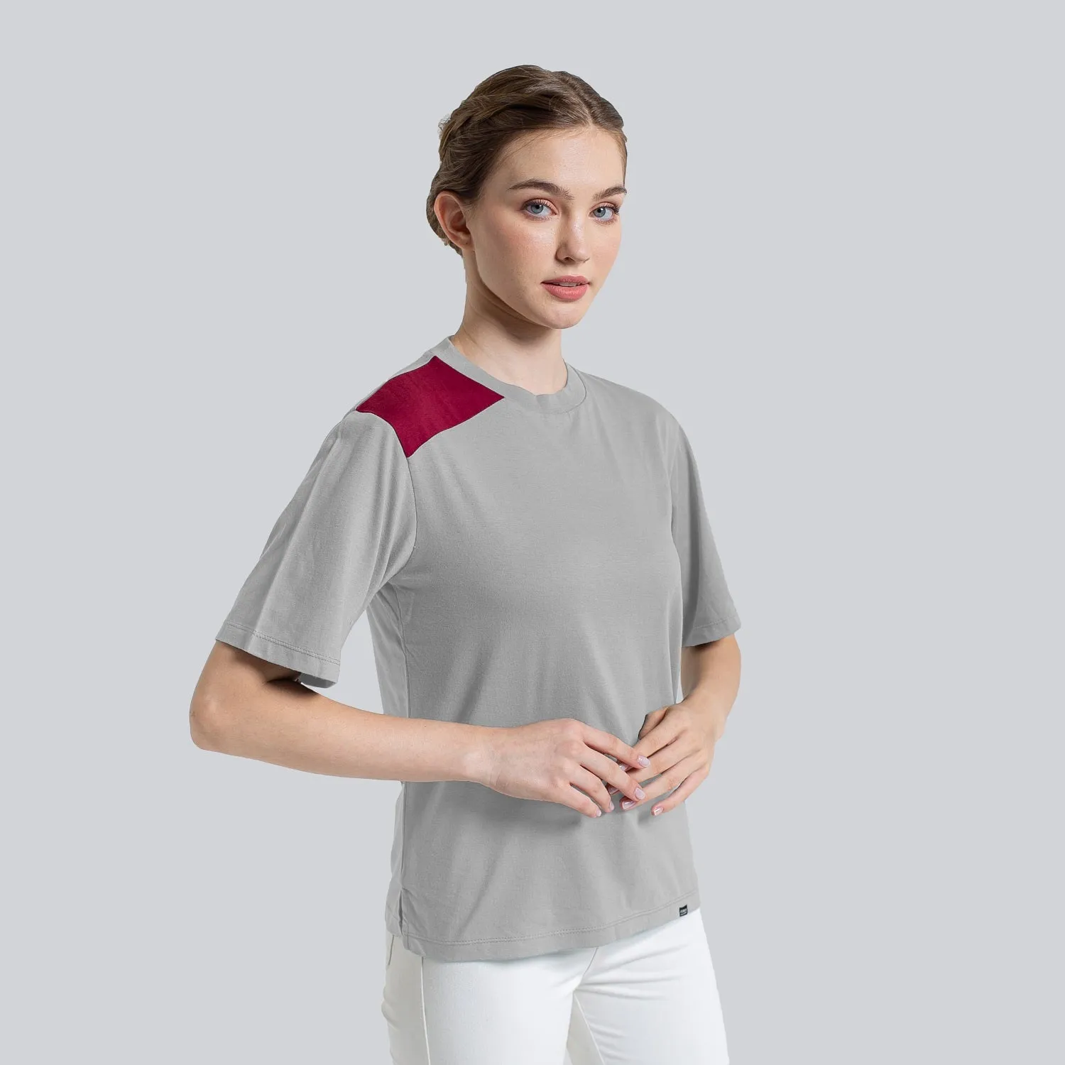 Noore Essentials - Ruby Top