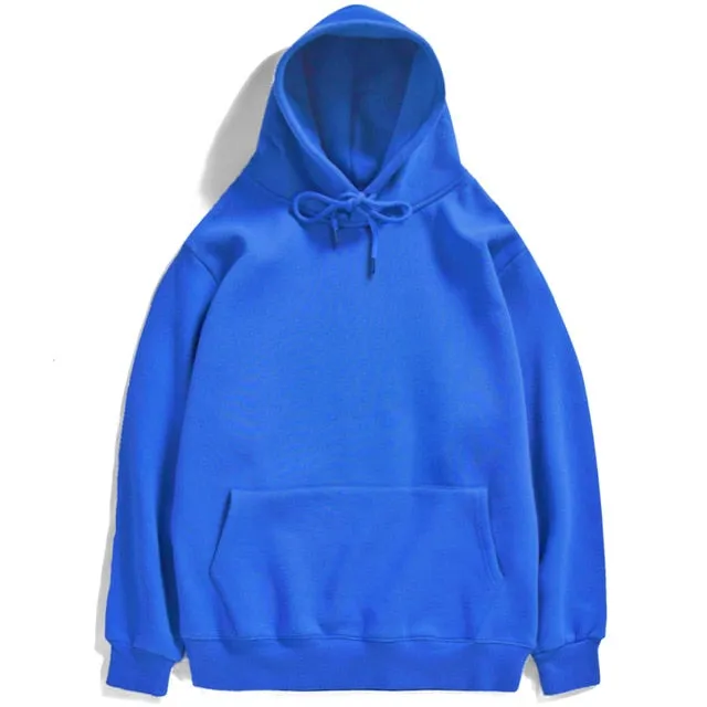 Plain Pattern Landscape Hoodie