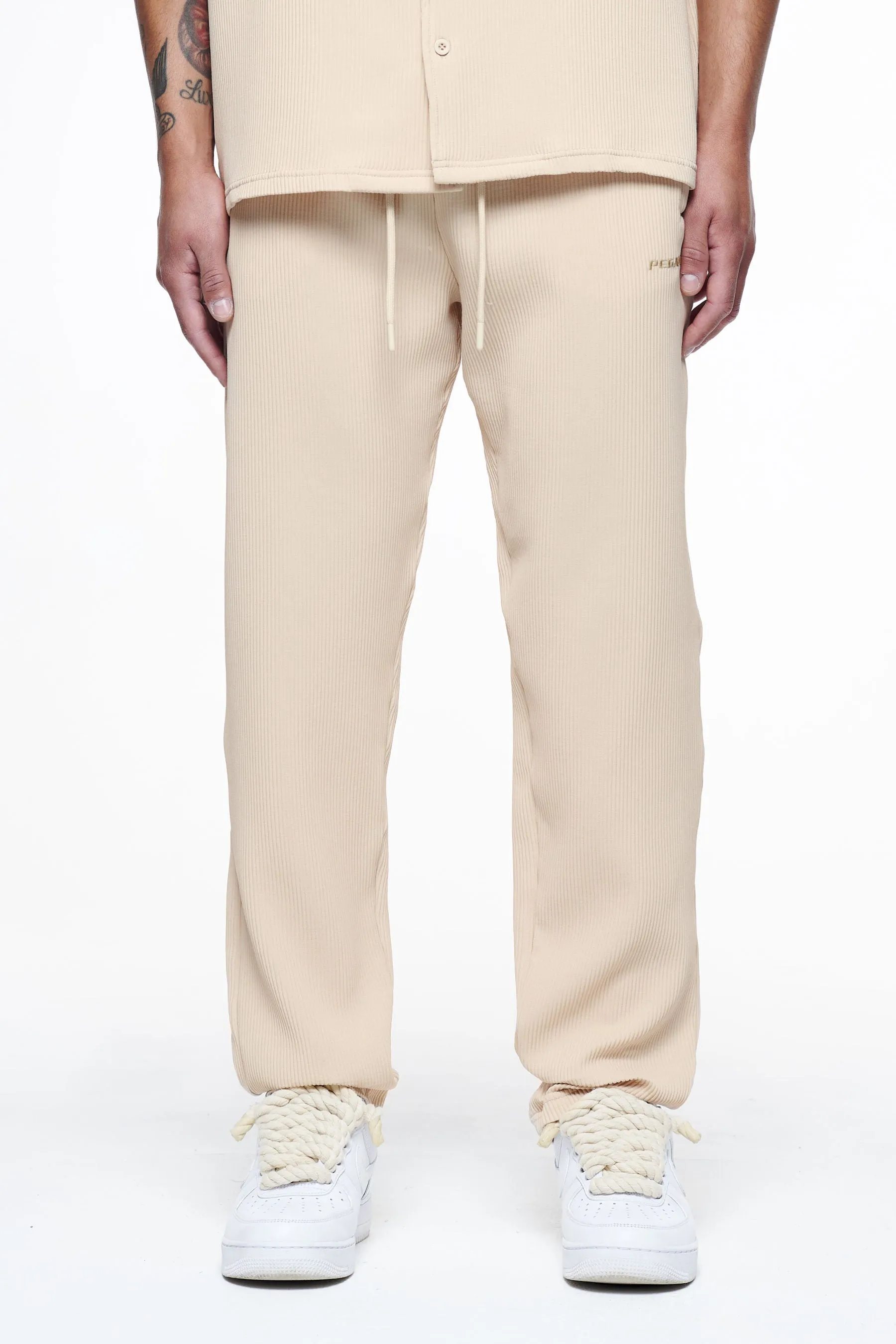 Primo Plissee Pants Unbleached