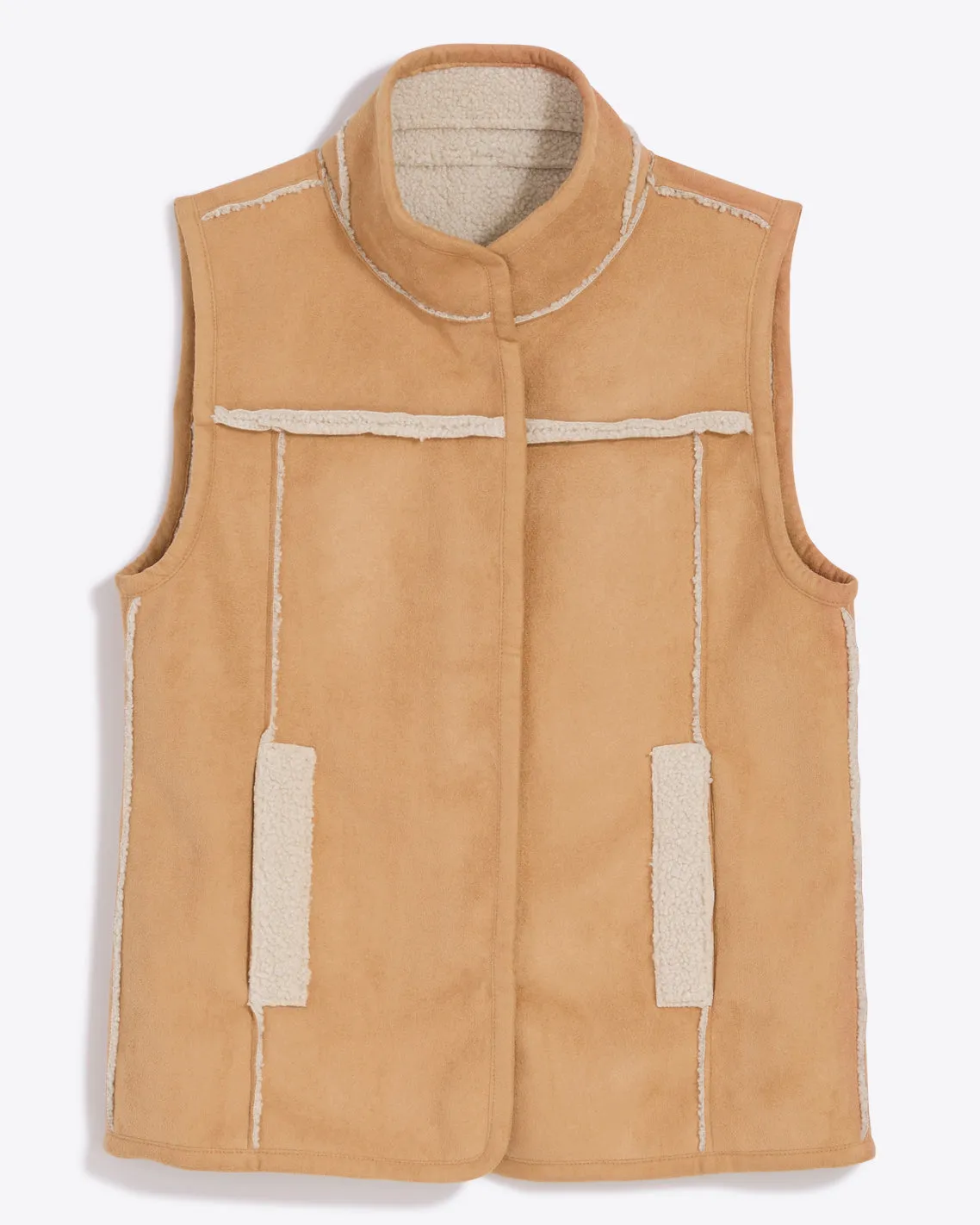 Reversible Sherpa Vest