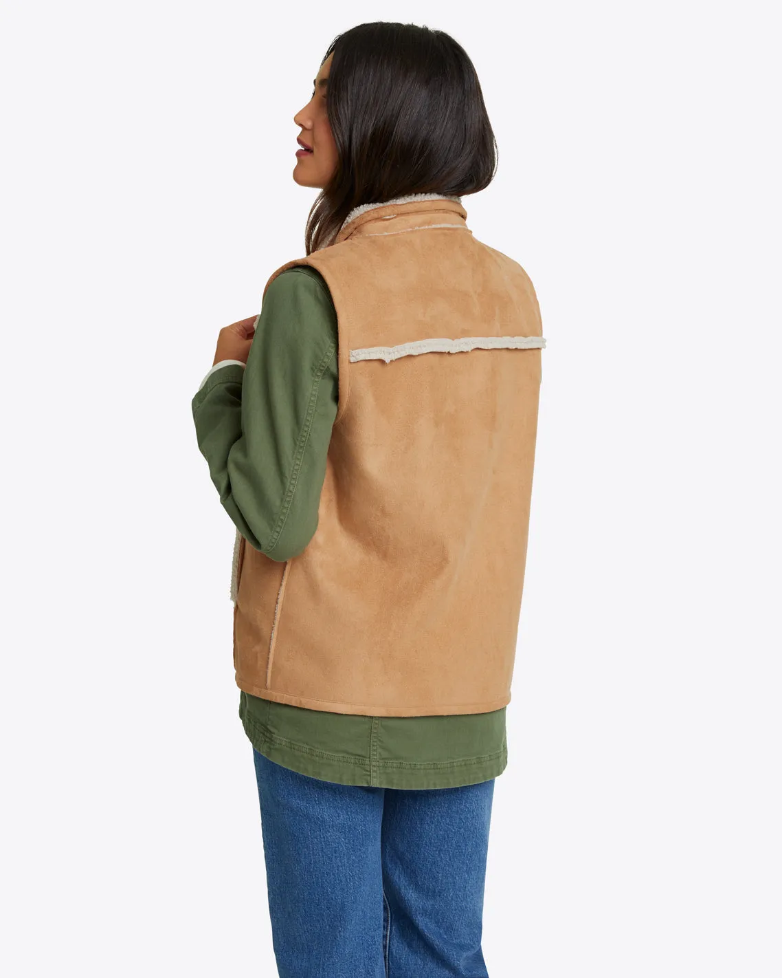 Reversible Sherpa Vest