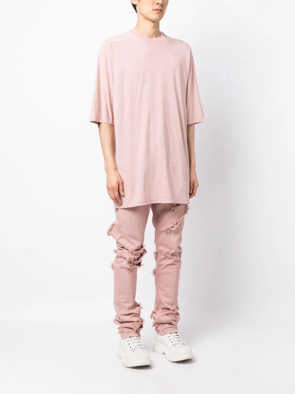 RICK OWENS DRKSHDW OVERSIZE COTTON T-SHIRT