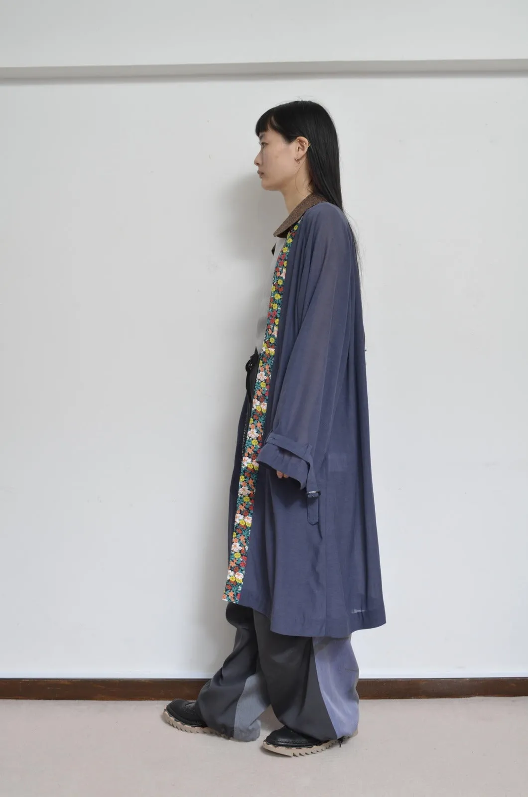 ROBE TRENCH COAT_VOILE (01/NAV)