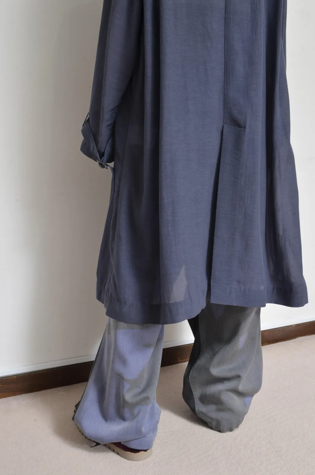 ROBE TRENCH COAT_VOILE (01/NAV)