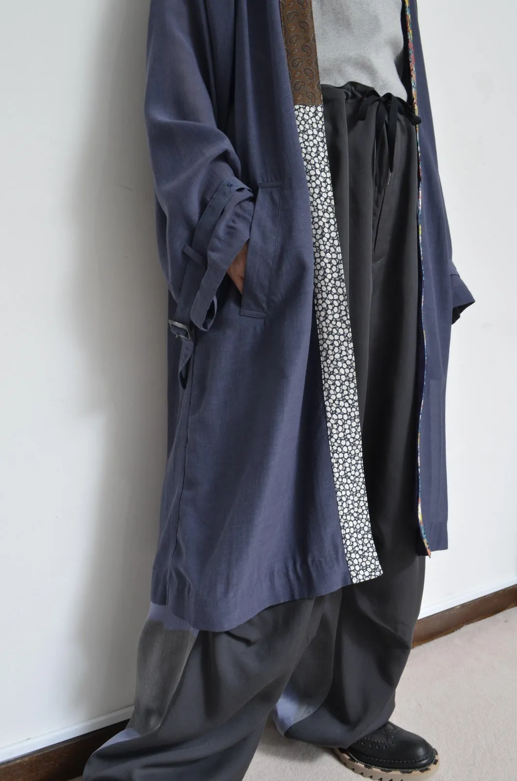 ROBE TRENCH COAT_VOILE (01/NAV)