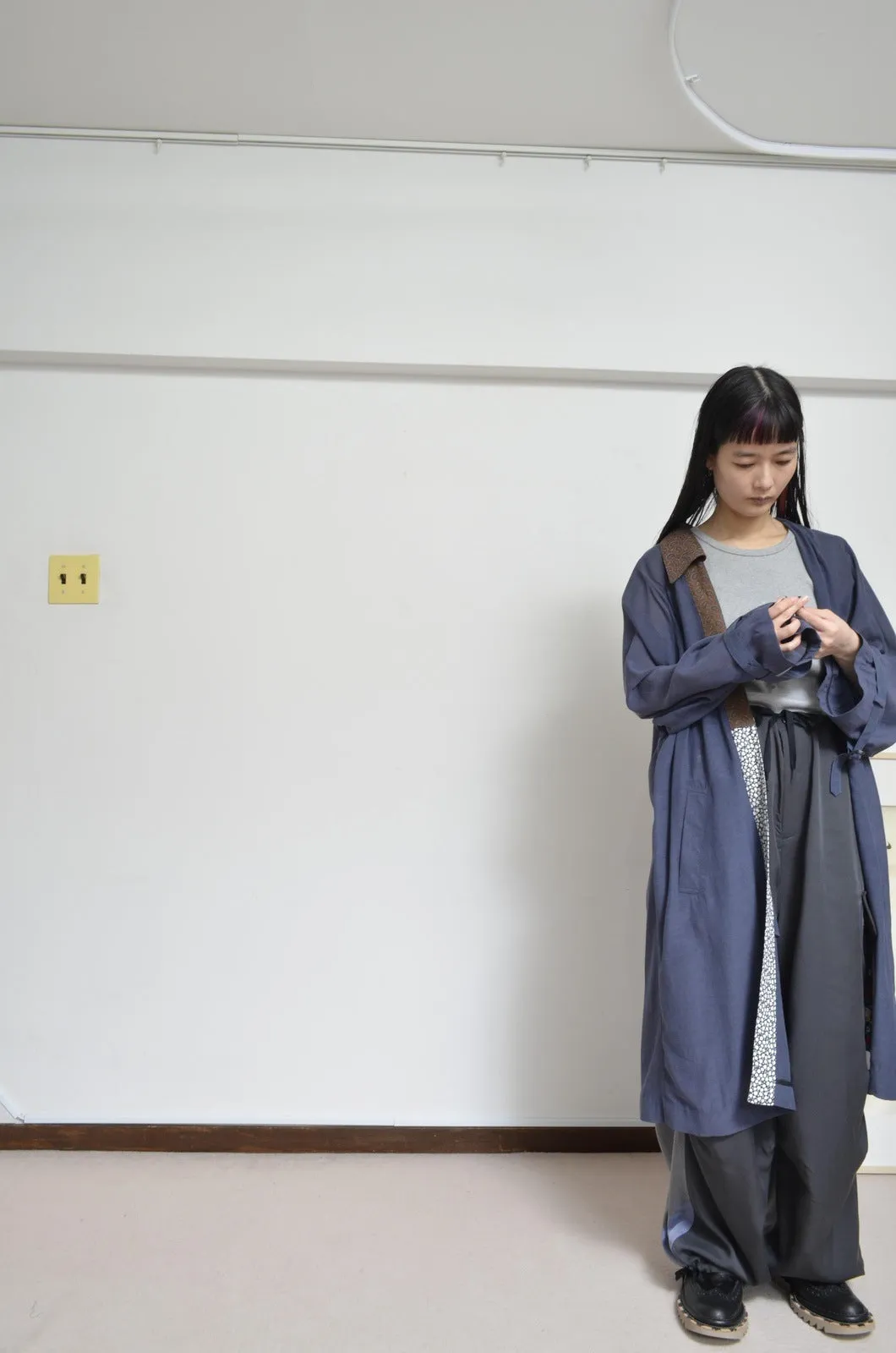 ROBE TRENCH COAT_VOILE (01/NAV)