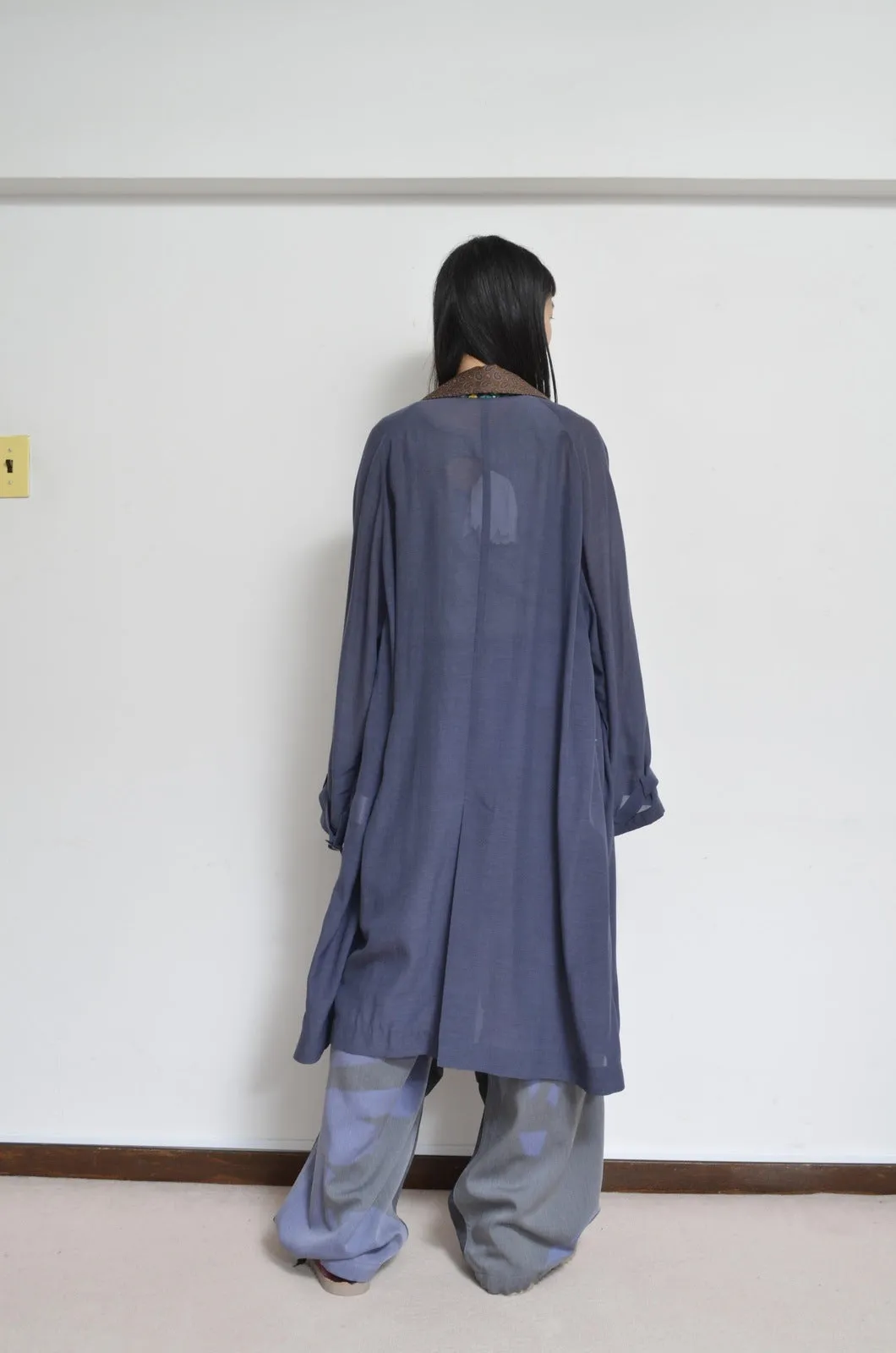 ROBE TRENCH COAT_VOILE (01/NAV)